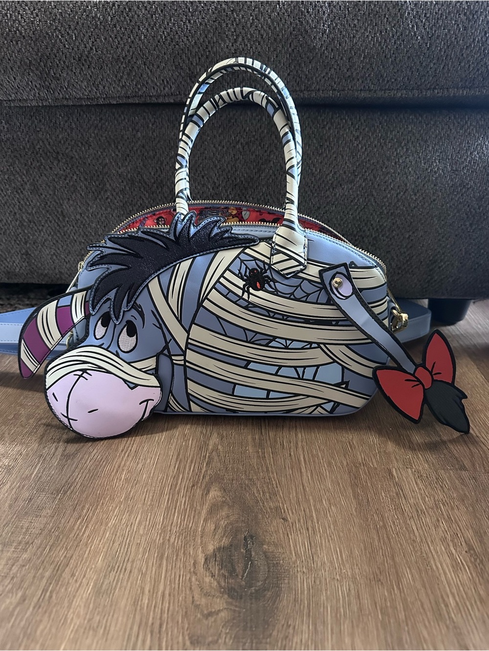 Loungefly Eeyore Mummy Halloween Crossbody Bag